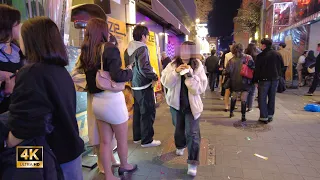 ［Itaewon 4K］Seoul Night Walk!! ~ Which city is Itaewon similar to to you ~~ ??