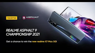 Asphalt 9 x realme X7 Max 5G | Time Limited Event