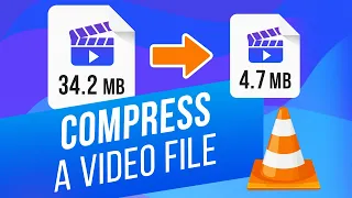 How to Compress Video in VLC without Losing Quality | How to Make Video Files Smaller