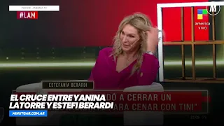 El cruce entre Yanina Latorre y Estefi Berardi- Minuto Argentina