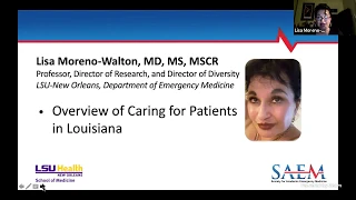 SAEM National Grand Rounds: From Katrina to COVID-19