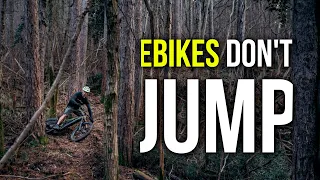 E-bikes don't jump! 😮😵 | R Raymon Trailray EMTB 2021