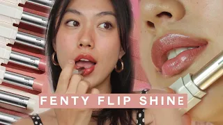 *NEW* Fenty Beauty Slip Shine Sheer Lipstick Swatches
