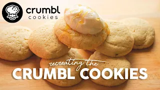 Making the Crumbl Copycat Cornbread Cookies