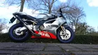 Aprilia RSV Mille Factory Danmoto exhaust