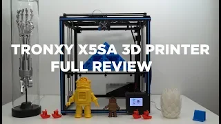 Tronxy X5SA 3D printer review - Terminator T800 Arm 3D printed