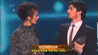 Ian e Nina Recebem Prêmio de Melhor Química na TV no PCA 2014  [LEGENDADO]