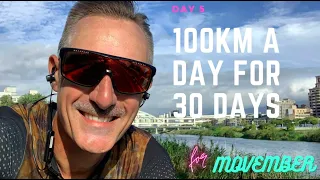 100 KM CYCLING EVERY DAY FOR 30 DAYS! DAY 5 / Ride With BRYCE BENAT