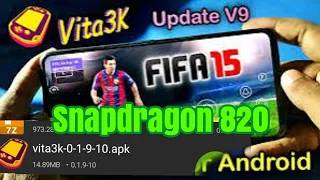 VITA3K EMULATOR ANDROID TEST FIFA 15 SNAPDRAGON 820