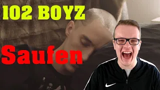 102 BOYZ - SAUFEN (prod. by THEHASHCLIQUE) Official Video Reaction