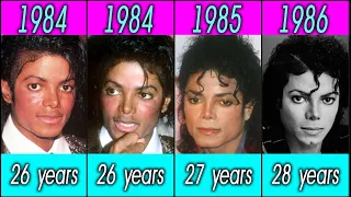 Michael Jackson evolution from 1958 to 2009