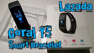 Goral Y5 Smart Bracelet unboxing