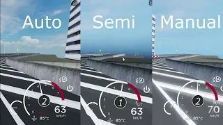 MRT: Manual x Semi x Automatic, Which is better?[2.0] (Roblox Midnight Racing:Tokyo)