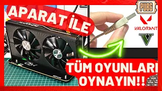 USB’den Ekran Kartını Bilgisayara Bağladım !!