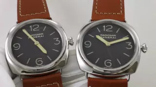 A Tale of Two Watches: Panerai Radiomir 1938 PAM 232 OOR Series vs. I Series