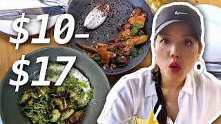 $10-$17 tasty summer dishes (brussels sprouts, sumac carrots and oysters) - turn on subtitles