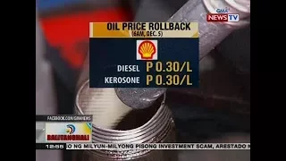 BT: Oil price rollback