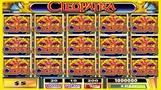 ★★JACKPOT HANDPAY★★$1000 BETS★★CLEOPATRA HIGH LIMIT SLOT MACHINE BUENO DINERO MUSEUM SLOTS IGT