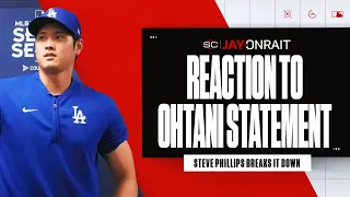 What was your reaction to Shohei Ohtani’s statement?