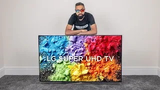 2018 NEW LG SUPER UHD TV 65" UNBOXING