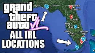 All IRL Locations from GTA 6's BIG LEAK