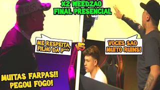 PRESENCIAL PEGOU FOGO! TWO9 E GHOST9 VS DANTES E DELRIO! 2X2 HISTÓRICO! GRANDE FINAL PRESENCIAL!