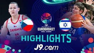 Czech Republic 🇨🇿 vs Israel 🇮🇱 | J9 Highlights | FIBA #EuroBasketWomen 2023