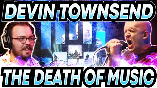 Twitch Vocal Coach Reacts to Death of Music by the Devin Townsend Project
