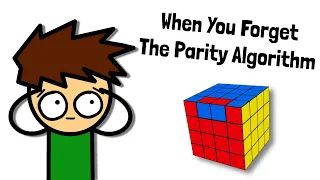 When You Forget The Parity Algorithm | Cubeorithms