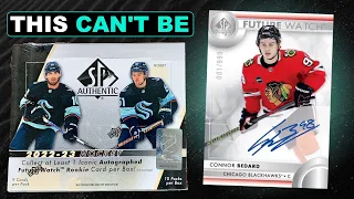 This is a SHOCKING Revelation - 2022-23 SP Authentic Hockey Hobby Box Break - 2023-24 Connor Bedard