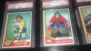 1974 Topps OPC Hockey Cards Vintage Profile of Key Cards Hall of Famers HOF