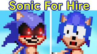 Friday Night Funkin' VS Dorkly Sonic For Hire FULL WEEK | All Swagged Up (FNF Mod/Sonic.exe/Tails)