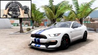 Ford Shelby GT350R - Forza Horizon 5 (Steering Wheel logitech g920) Gameplay