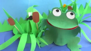 Лягушонок Ква - мультфильм про любимую игрушку из фетра