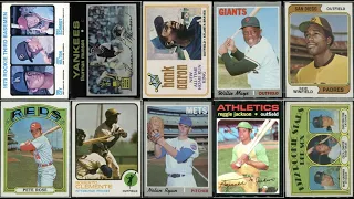The 20 Most Valuable Baseball Cards from 1970-1974