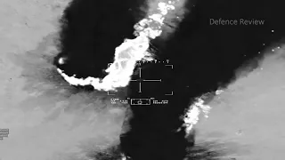 AH-64D - ENEMY CONVOY DESTROYED BY GUNSHIP - USAF - MilSim