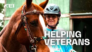 Helping Our Veterans with Horses - HOPE | RIDE