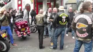 Harley Day Amsterdam 2011 - Hells Angels meet Satudarah (1/5)