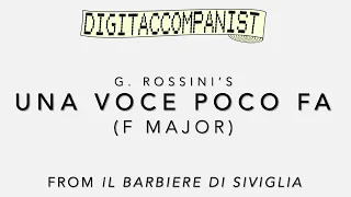 Una voce poco fa (F major) – Digital Accompaniment