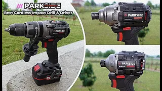 PARKSIDE PERFORMANCE [ Best Cordless Impact Drill & Driver 20V ]