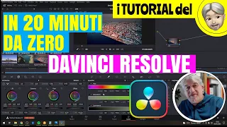 [CORSO BASE GRATIS] DaVinci RESOLVE in 20 minuti  #TUTORIALBIGHENET