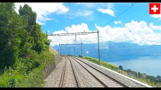 ★ 4K 🇨🇭Geneva - Bern - Lucerne cab ride, speeds up to 200km/h [07.2020]