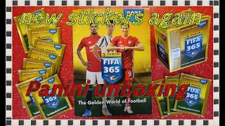 Panini Sticker Album FIFA 365  new stickers 2021 Golden World of Football Lucky Bag Soccercards