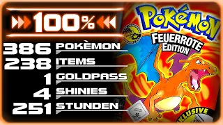 100% Pokémon Feuerrot! 🔥 The Most Perfect Savestate