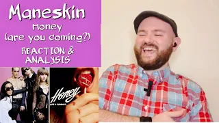 MANESKIN - Honey (Are You Coming?) VOCAL COACH REACTION AND ANALYSIS #maneskin #honeyareyoucoming
