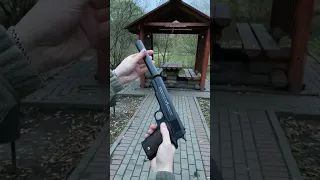 Металлическая модель пистолета Colt с пластиковыми пульками, airsoft