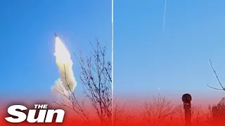 Ukrainian air force shoot down Russian helicopter with long-range missile