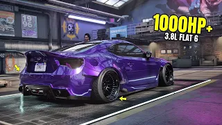 Need for Speed Heat Gameplay - 1000HP+ SUBARU BRZ PREMIUM Customization | Max Build 400+