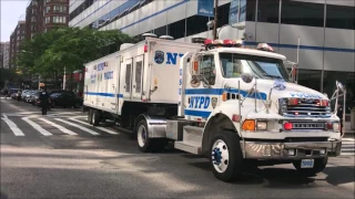 COMPILATION OF NYPD POLICE UNITS RESPONDING IN VARIOUS NEIGHBORHOODS OF NEW YORK CITY. 25