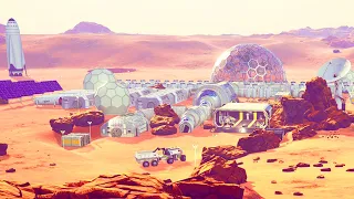 NEW Building FIRST EVER Colony Base on Mars Survival Base Build | Occupy Mars Demo Gameplay